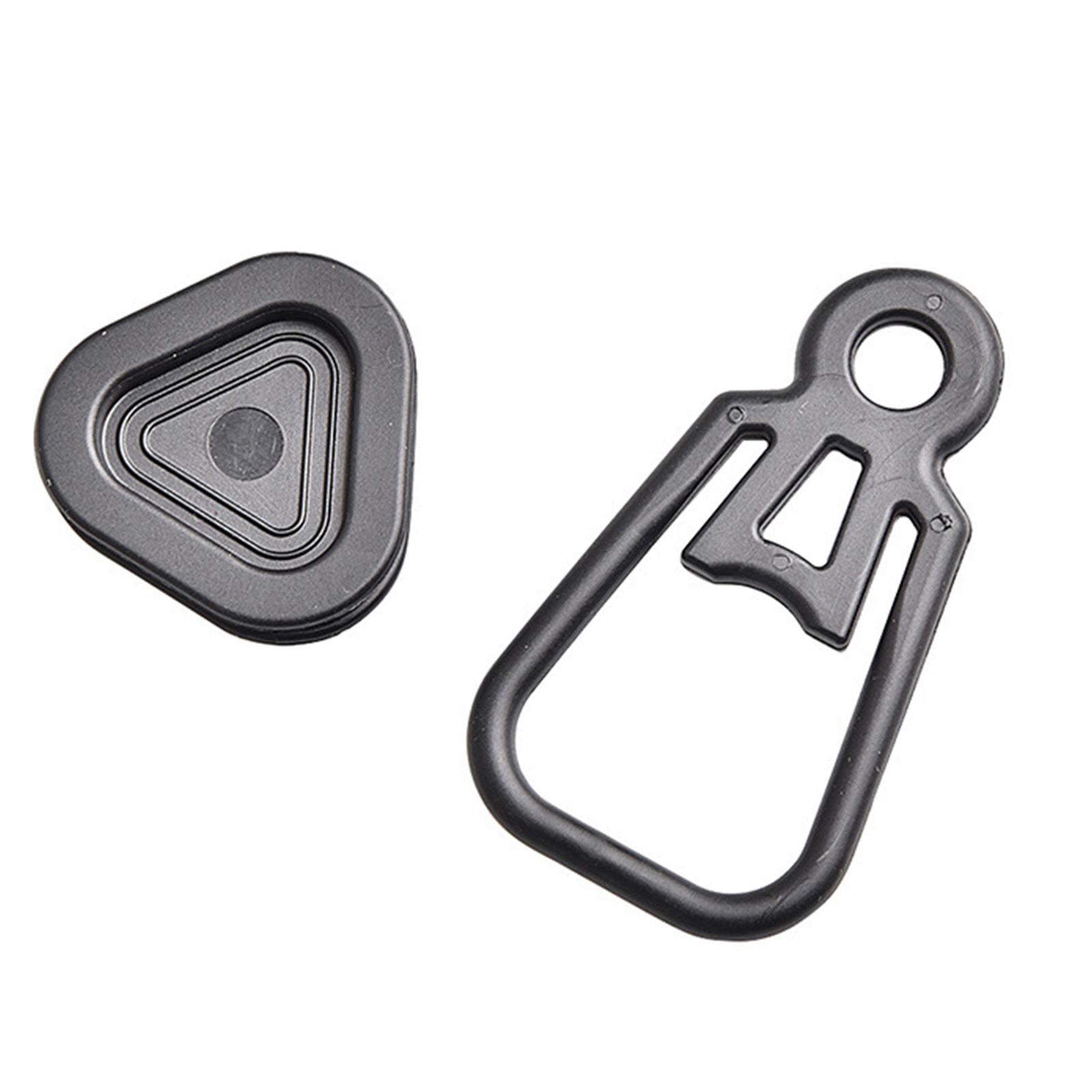 Cheap Goat Tents Outdoor Camping Tent Clip ABS Material Heavy Duty Wind Point Pull Clamp Part Color Rope Clip Hook 2 Awning Windproof Tent U3Y3   